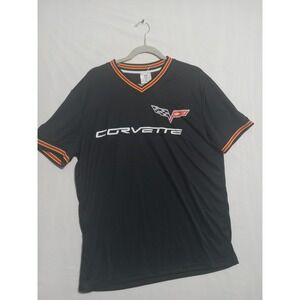 Corvette Official GM Black Corvette Racing Jersey Size Medium